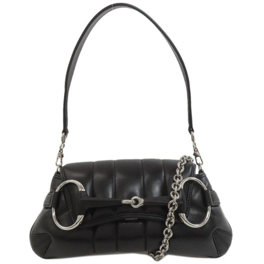 Gucci Horsebit Small Handbag Black
